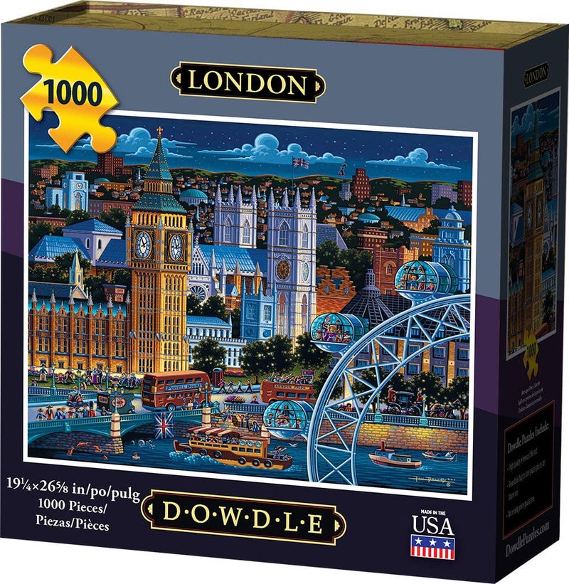 Dowdle Jigsaw Puzzle - London - 1000 Piece - Image 1